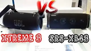 JBL Xtreme 3 vs Sony SRS-XB43 | Soundtest Comparison🔥💥
