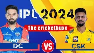 IPL Chennai Super Kings vs Delhi Capitals #tataipl #cskvdc 2024 #t20