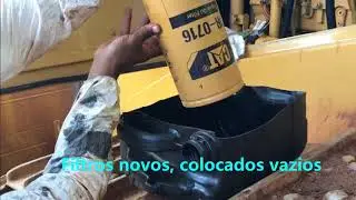 Manuten&ccedil;&atilde;o em trator CAT D8 com tecnologia RPM Industries