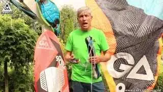 Replace the Depowerrope at GA-Kites BarsystemX