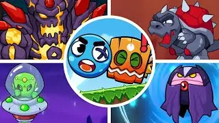 Ball V + Ball W + Super Meno + Sword Knight + Ball Ghost - All Bosses