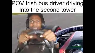 POV Irish bus driver driving into the second tower [Your majesty there&rsquo;s a second bus coming!]