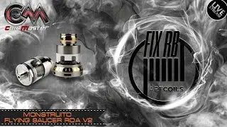 Доброе утро №81 /кофе и Monstruito Flying Saucer RDA V2 by Coil Master | LIVE 09.01.17 | 11:00 MCK