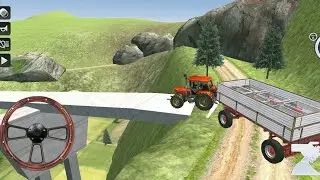 🔥Real Tractor Trolley Simulator INC - Game Play🍎🍎🍎🍎