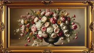 Vintage The Grande Mood Wallpaper Background | Ultra HD 4K | Framed Original Digital Art