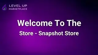 Store -  Snapshot Store  For Go High Level