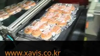 XAVIS_FOOD X-RAY INSPECTION MACHINE POUCH HAMBERGER BUN TEST FSCAN-6500D