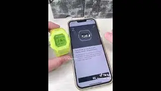CASIO#G-SHOCK*SMARTWATCH#GD-B500💚🖤🤍