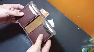 Leather Wallet: Handmade Vertical Bifold walkthrough
