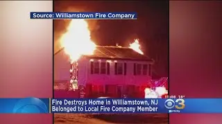 Fire Destroys Home Belonging To Williamstown Fire Company Member