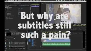 How to: Exporting subtitles from Avid Subcap to BelleNuit to Premiere CC SRT Tutorial