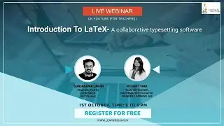 Introduction to LaTeX-  A collaborative typesetting software
