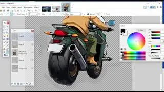 create a moving bike part 1 - using Moho -