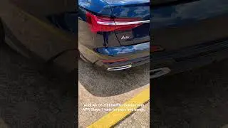 Audi A6 C8 3.0T Muffler and Res Delete