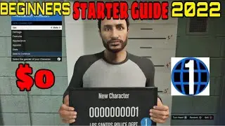 GTA Online Beginners/Starter Guide 2022, How To Start From Scratch ($0) Level/Rank - 1
