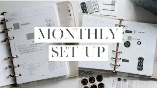 April Monthly Set Up: Mulberry A6 Agenda