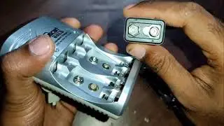 Battery Charger for 9v / AAA / AA Rechargeable batteries - Tuscan/Vipow