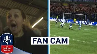 Fans React To Dramatic Finale! | Rochdale vs Spurs | Fan Cam | Emirates FA Cup 2017/18