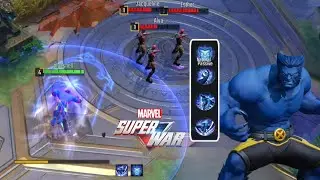 Hero Ability Showcase : Beast | Marvel Super War