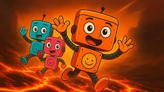 🌋Run! The Floor is Lava 🌋| Join Rusty & Friends in an Epic Adventure | Rusty's World