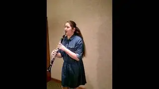 2017 D2 on Clarinet, Eye of the tiger