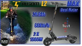 Ausom L2 MAX Dual motor 2300W 20Ah - Coupleuse et s&eacute;curisante, mais ... R&eacute;sultat du concours ASPADZ