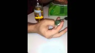 How to flick a beer bottle cap