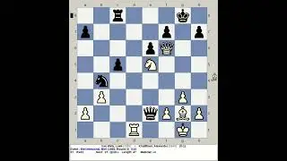Van Wely, Loek vs Khalifman, Alexander | Biel Interzonal Chess 1993, Switzerland
