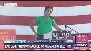 The Lake Tapes: Kari Lake Encourages Violence, Tells Supporters to &ldquo;Strap On A Glock&rdquo;