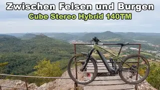 Zwischen Felsen und Burgen | Cube Stereo Hybrid 140 TM EMTB