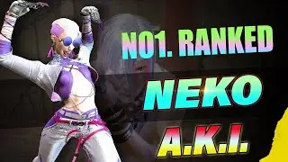 SF6 | NEKO No.1 Ranked A.K.I. Poisonous 🐍 A.K.I. 👉 High-Level Street Fighter 6 Gameplay