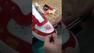Hand Painted Nike shoes unique Chinese style