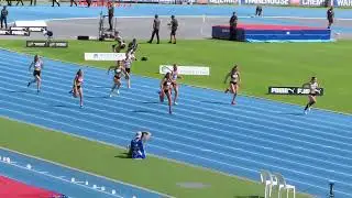 Ht3. 100m Para Open Women, 2025 Australian Athletic Championships, Perth 12/04/2025