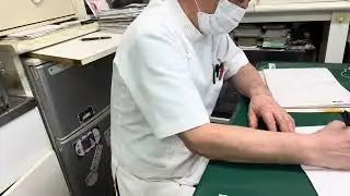 ⑤ジャックラッセルのダッシュちゃんの飼主さんとのお話、薬の内容説明他