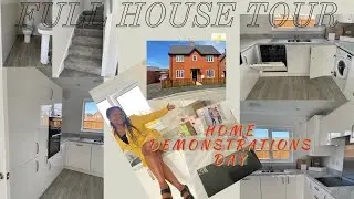 Home Demonstration Day +Empty House Tour of a 3 Bedroom Detached House   #housetour