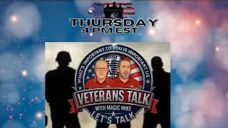 Veteran Talk with Magic Mike Wyatt Mohawk Wood Burning creations joins us