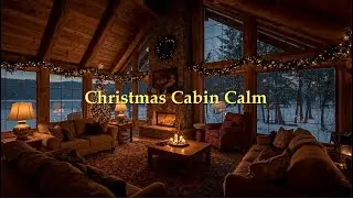 Christmas Cabin by the Lake 🎄 — Ambient Beats for Relaxing Winter Nights