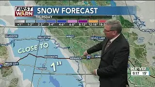 KFYR First News at Nine Weather 01/27/2026