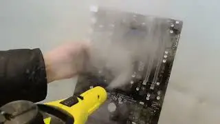 Чистка плат паром 