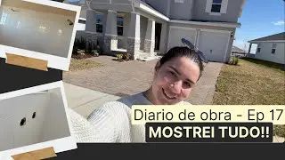 Diário de obra ep 17 - tinha gente na casa!!