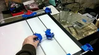 Beginnings of the whiteboard CNC