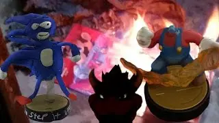 Mario and Sonic Amiibo Unboxing WTF