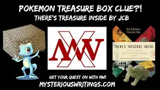 Pok&eacute;mon Treasure box clue?! There's Treasure Inside #therestreasureinside #joncollinsblack #pokemon