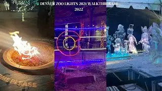 DENVER ZOO LIGHTS 2022  Family Fun [4K 120FPS]