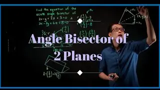 Angle Bisector of  2 planes
