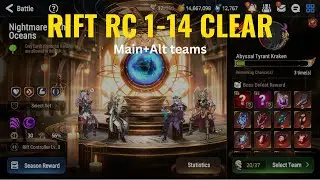 Rift (Ocean of Nightmare) RC1-14 Guide + Team Options | Epic Seven