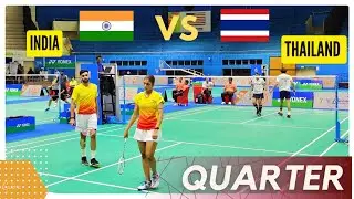 TANISHA CRASTO/ISHAN BHATNAGAR VS THAILAND PLAYERS: INTERNATIONAL BADMINTON CHALLENGE NAGPUR 2022