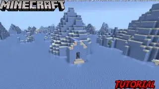 Minecraft ice house tutorial | minecraft house tutorial | minecraft 