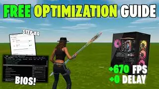 *ULTIMATE* FREE PC Optimization Guide For Any Game! (360 FPS + 0 PING + 0 DELAY)