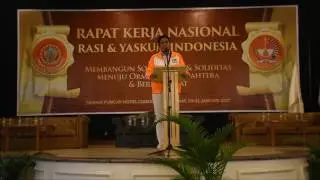 Pembukaan Rapat kerja Nasional ( RAKERNAS ), RASI & YASKUM INDONESIA